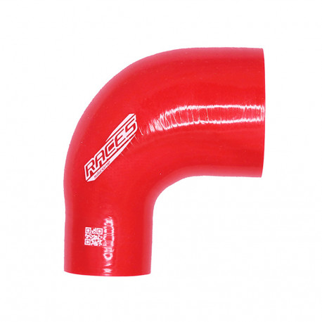 Redukciós könyök 90° Szilikon szűkító RACES Silicone könyök RACES Silicone 90° , 67mm (2,64") - 76mm (3") | race-shop.hu