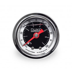 NUKE Performance üzemanyag nyomásmérő 7 BAR / 100 PSI