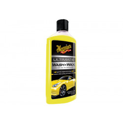 Meguiars Ultimate Wash &amp; Wax - luxus, legkoncentráltabb autósampon carnaubával és polimerekkel, 473 ml