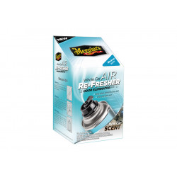 Meguiars Air ReFresher Odor Eliminator - New Car Scent - AC tisztító + szagelnyelő + frissítő, új autó szag, 71 g
