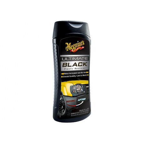 Belső Meguiars Ultimate Black Plastic Restorer - festetlen műanyagok felújítása és védelme a külső és belső térben, 355 ml | race-shop.hu