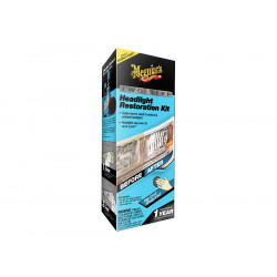 Meguiars Two Step Headlight Restoration Kit - forradalmi kettő lépéses fényszóró helyreállító készlet