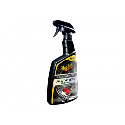 Meguiars Ultimate All Wheel Cleaner - a leghatékonyabb, pH semleges keréktisztító átfestéssel barna színre, 709 ml