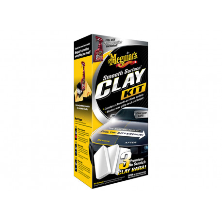 Autodetailing sets Meguiars Smooth Surface Clay Kit - Festékfertőtlenítő készlet | race-shop.hu