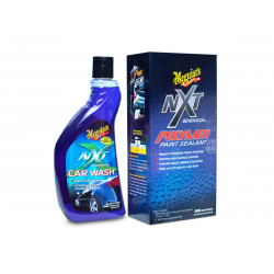 Meguiars NXT Wash & Wax Kit - alapvető autókozmetikai készlet a mosáshoz és a fényvédelemhez