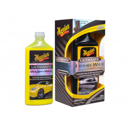 Meguiars Ultimate Wash & Wax Kit - alapvető autókozmetikai készlet a mosáshoz és a fényvédelemhez