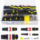 Cables, eyelets, connectors RACES 352pcs kit vodotesných konektorov (1-4PIN) | race-shop.hu