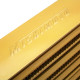 kétoldalas Verseny intercooler MISHIMOTO- "Eat Sleep" - Race Special Edition M Line Intercooler 597mm x 298mm x 76mm, gold | race-shop.hu
