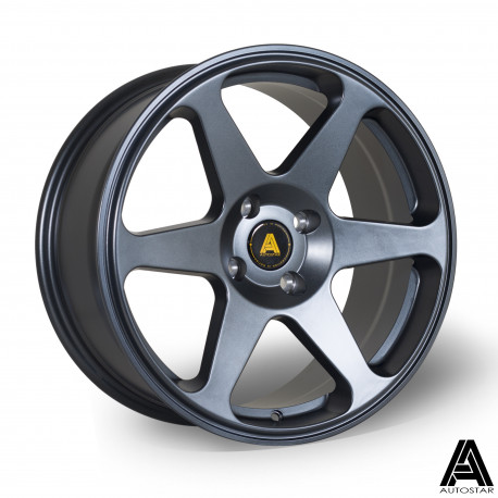 Alufelnik Autostar Autostar Chaser felni 17X8 5X100 67,1 ET35, Gunmetal | race-shop.hu