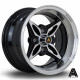 Alufelnik Autostar Autostar Kanji felni 13X7 4X114 73,1 ET-7, Black | race-shop.hu