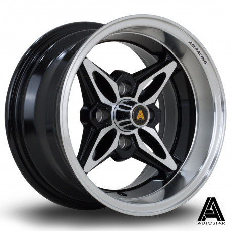 Alufelnik Autostar Autostar Kanji felni 13X7 4X114 73,1 ET-7, Black | race-shop.hu