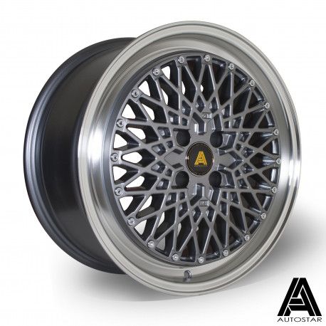 Alufelnik Autostar Autostar Minus felni 17X8 5X100 67,1 ET30, Gunmetal | race-shop.hu