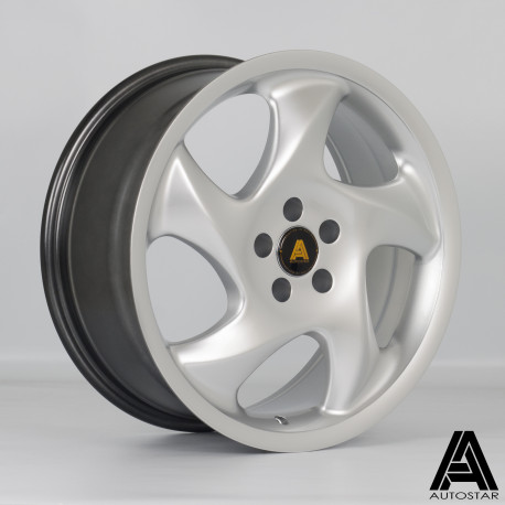 Alufelnik Autostar Autostar Twist felni 17X7.5 5X100 73,1 ET35, Silver | race-shop.hu