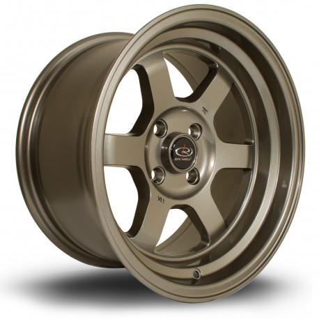 Alufelnik Rota Rota Grid-V felni 15X8 4X114 73,0 ET0, Bronze | race-shop.hu