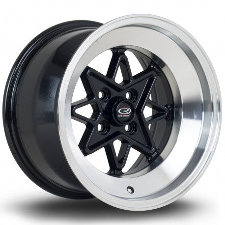 Alufelnik Rota Rota Hachi felni 15X9 4X100 67,1 ET0, Black | race-shop.hu