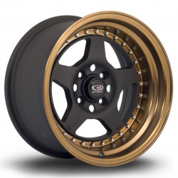 Rota Kyusha felni 15X8 4X100 67,1 ET0, Black