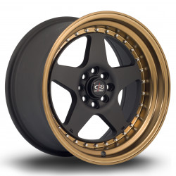 Rota Kyusha felni 17X9 4X108/4X100 67,1 ET20, Black