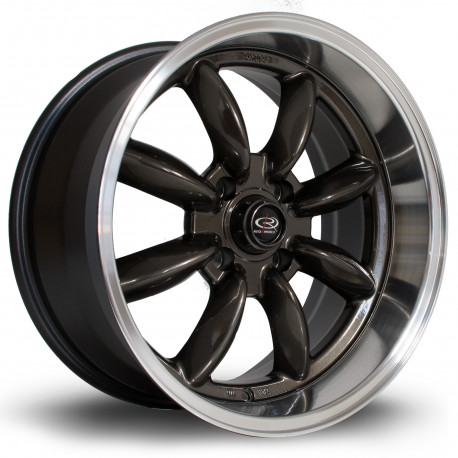 Alufelnik Rota Rota RBR felni 17X8.5 4X114 73,0 ET4, Gunmetal | race-shop.hu