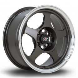 Rota Slip felni 15X7 4X100 67,1 ET40, Gunmetal