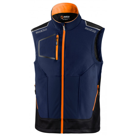 Pulóverek és kabatok SPARCO TECH LIGHT VEST TW - kék/narancs | race-shop.hu