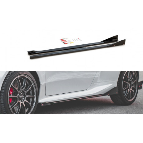 Body kitek és vizuális kiegészítők Oldalsó szoknyák diffúzorok V.2 + Fékszárnyak Toyota GR Yaris Mk4 | race-shop.hu