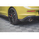 Body kitek és vizuális kiegészítők MAXTON DESIGN hátsó oldalsó splitterek + flapsok Volkswagen Golf 8 GTI Clubsport-hoz, fényes fekete, V1 | race-shop.hu