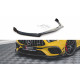 Body kitek és vizuális kiegészítők MAXTON DESIGN első splitter + flapsok Mercedes-AMG A 45 S Aero Pack W177-hez, fényes fekete, V3 | race-shop.hu