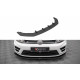 MAXTON DESIGN Street Pro első splitter Volkswagen Golf R Mk7-hez, fekete, V2