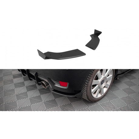 Body kitek és vizuális kiegészítők Street Pro Hátsó oldalsó splitterek + Fékszárnyak Ford Fiesta ST Mk6 | race-shop.hu