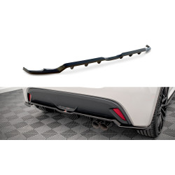 Központi hátsó splitter (függőleges sávokkal) V.2 Toyota Yaris Mk4