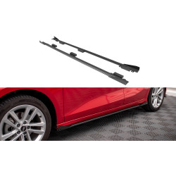 MAXTON DESIGN Street Pro küszöb toldatok + flapsok Audi A3 8Y-hoz