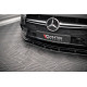 Body kitek és vizuális kiegészítők MAXTON DESIGN Street Pro első splitter Mercedes A35 AMG / AMG-Line Aero Pack W177-hez | race-shop.hu
