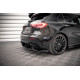 Body kitek és vizuális kiegészítők MAXTON DESIGN Street Pro hátsó diffúzor + flapsok Mercedes A35 AMG Hatchback Aero Pack W177-hez, fekete | race-shop.hu