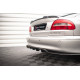 Body kitek és vizuális kiegészítők MAXTON DESIGN központi hátsó splitter Volvo C70 Mk1-hez (függőleges sávokkal), fényes fekete | race-shop.hu