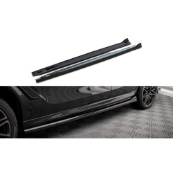 MAXTON DESIGN küszöb toldatok BMW X6 M F96 / X6 M-Pack G06-hoz, fényes fekete