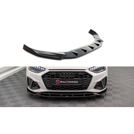Body kitek és vizuális kiegészítők Első splitter V.1 Audi A4 S-Line / S4 B9 Facelift | race-shop.hu