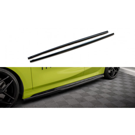 Body kitek és vizuális kiegészítők Oldalsó szoknyák diffúzorok V.4 BMW 1 F40 M-Pack/ M135i | race-shop.hu