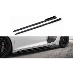Oldalsó szoknyák diffúzorok V.2+ Fékszárnyak Audi R8 Mk2 Facelift