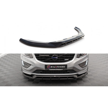 Body kitek és vizuális kiegészítők Első splitter Volvo XC60 R-Design Mk1 Facelift | race-shop.hu
