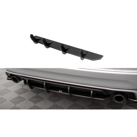 Body kitek és vizuális kiegészítők MAXTON DESIGN Street Pro hátsó diffúzor Volvo XC60 R-Design Mk1 Facelift-hez | race-shop.hu