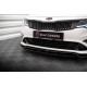 Body kitek és vizuális kiegészítők MAXTON DESIGN első splitter Kia Optima Mk4 Facelift-hez, fényes fekete, V1 | race-shop.hu