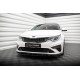 Body kitek és vizuális kiegészítők MAXTON DESIGN első splitter Kia Optima Mk4 Facelift-hez, fényes fekete, V1 | race-shop.hu