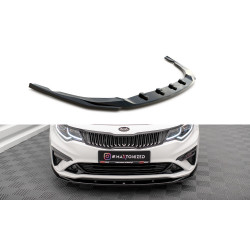 MAXTON DESIGN első splitter Kia Optima Mk4 Facelift-hez, fényes fekete, V2