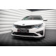 Body kitek és vizuális kiegészítők MAXTON DESIGN első splitter Kia Optima Mk4 Facelift-hez, fényes fekete, V2 | race-shop.hu