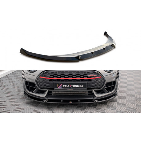 Body kitek és vizuális kiegészítők MAXTON DESIGN első splitter Mini Cooper Clubman John Cooper Works F54-hez, fényes fekete, V3 | race-shop.hu
