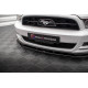 Body kitek és vizuális kiegészítők MAXTON DESIGN első splitter Ford Mustang Mk5 Facelift-hez, fényes fekete | race-shop.hu