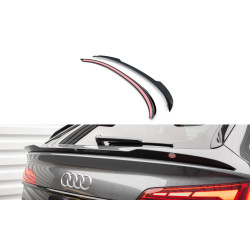 MAXTON DESIGN alsó spoiler toldat Audi SQ5 Sportback Mk2 Facelift-hez, fényes fekete