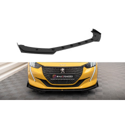 MAXTON DESIGN Street Pro első splitter + flapsok Peugeot 208 GT Mk2-höz