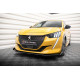 Body kitek és vizuális kiegészítők MAXTON DESIGN Street Pro első splitter + flapsok Peugeot 208 GT Mk2-höz | race-shop.hu
