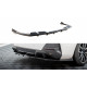 MAXTON DESIGN központi hátsó splitter BMW i4 M-Pack G26-hoz (függőleges sávokkal), karbon, V2